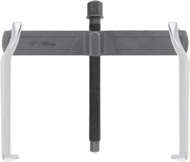 ChgImposs 12 Inch 2-Jaw Gear Puller, Adjustable Bearing Puller Gears, Reversible Removal Tool for External Internal Pulling, CR-V Two Claws Puller Tool for Removal of Pulleys Flywheels Bearings Gears - Image 1